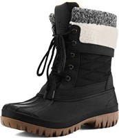 Size:(8) Women's Winter Snow Boots Waterproof Ins