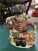 1993 OCI 10.5 “ TOY SOLDIER CHRISTMAS PITCHER
