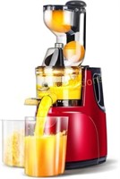 OverTwice Slow Juicer  Wide Chute  Red