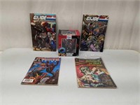 GI Joe,  Transformers, Harley Quinn, Comic Book