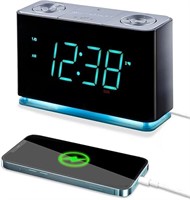 Emerson Smartset Alarm Clock Radio with Bluetooth