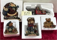 N - LOT OF 5 COLLECTIBLE FIGURINES (F29)