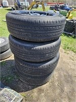 4 ALL TEK TIRES AND RIMS  225/65R17