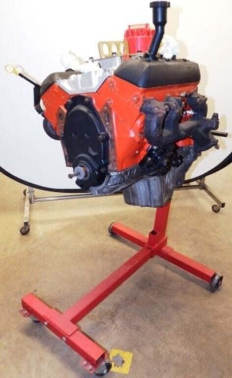 Rebuilt GM Vortec V6 4.3L Engine & Stand