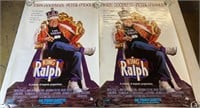2pc 1991 King Ralph VHS Movie Poster