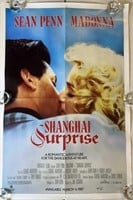1987 Madonna Shanghai Surprise VHS Movie Poster
