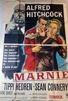 1964 Alfred Hitchcock Marnie 4-Sheet Movie Poster