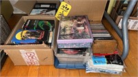 YARN, CASSETTES VHS, & CD'S