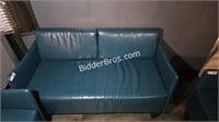 Teal Couch Approx 50" Long