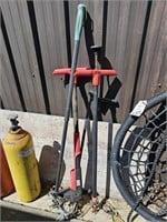 LOT - 3 WEED PULLERS, HAND CULTIVATOR