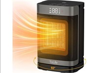 Space Heater for Indoor Use, 1500W Fast Heating wi