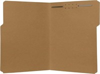 Kraft File Folder | Single 2" Fastener Prong | Le