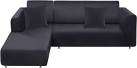 Couch Cover L Shape Sectional Sofa Cover 2-Piece S