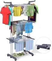 Bigzzia 67.7 4 Tier Foldable Drying Rack