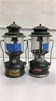 Pair of Vintage '46 and '64 Coleman Lamps K8B
