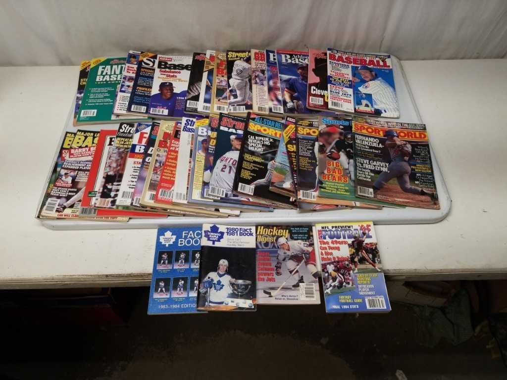 Huge Lot Sports Publications