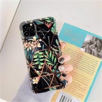 iPhone 11 Pro Max Marble Flowers Case  6.5 (PH5)
