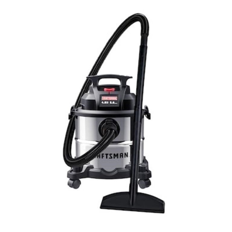 Craftsman 5-gallons 4-hp Corded Wet/dry Shop
