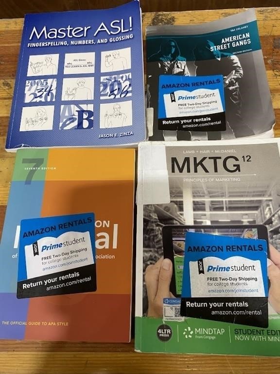 Mixed Text Books 4 Pack