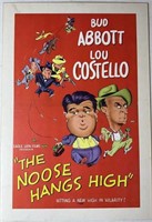 Abbott & Costello The Noose Hangs High Poster