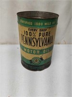 Early Canadian Tire Motor Oil Tin