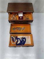 Jewellery Box and Contents