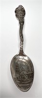 ANTIQUE STERLING SILVER SPOON - FLORIDA