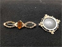 2 Antique Pin/Brooches