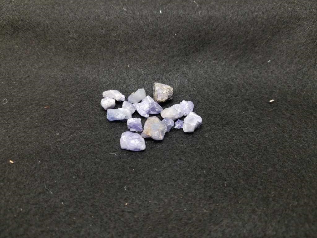Uncut Tanzanite Gemstones