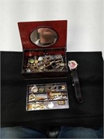 Jewellery Box w. Men's Jewellery