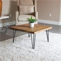 WELLAND Old Elm Coffee Table 27x27x16 in