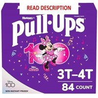 Pull-Ups Girls' 3T-4T Pants  84 Count