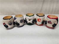 5 NHL Jersey Coozies