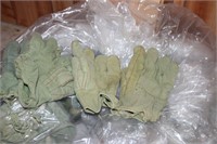 4 30 GALLON BAGS OF WORK GLOVES - USED