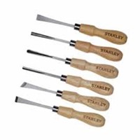 Stanley 6 Piece Wood Carving Tool Set