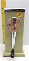 VINTAGE WALL MOUNTED ICE CRUSHER-ICEOMATIC