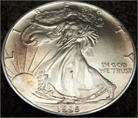 1995 American Eagle Silver Dollar - Coin
