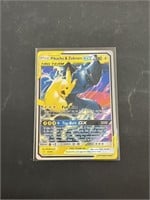 Pikachu & Zekrom GX Hologram Pokémon Card