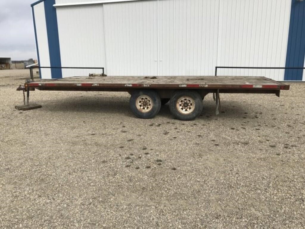 2002 U-Bilt Tandem Axle 20' Trailer