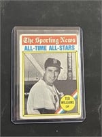 1973 Topps Ted Williams All Time All Star