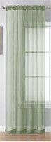 VCNY Home infinity Sheer Panel Sage - 55” x 84”
