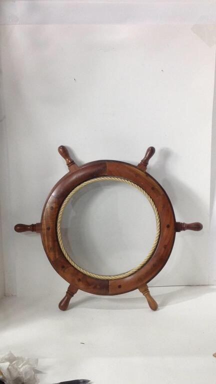 Decorative Ships Wheel Picture/Mirror Frame U8B