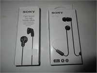 2 Sony Earbuds - Work