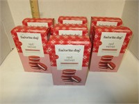 7 Boxes Red Velvet Cookies