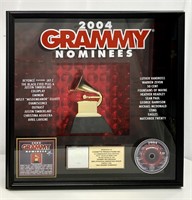 2004 Grammy Award Mounted & Framed Wall Display