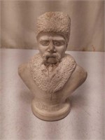 Antique Famous Russian Plaster Bust