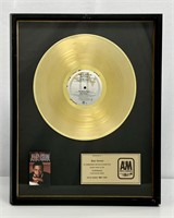 Jeffery Osbourne Gold Record Framed Wall Display