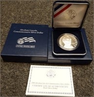 2009 Abraham Lincoln 90% Silver Proof Dollar