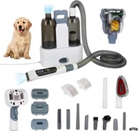 Used Dog Grooming Kit  13 Tools  Vacuum Brush