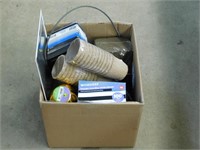 BOX LOT - BUNGEE CORDS, SEED STARTER PODS